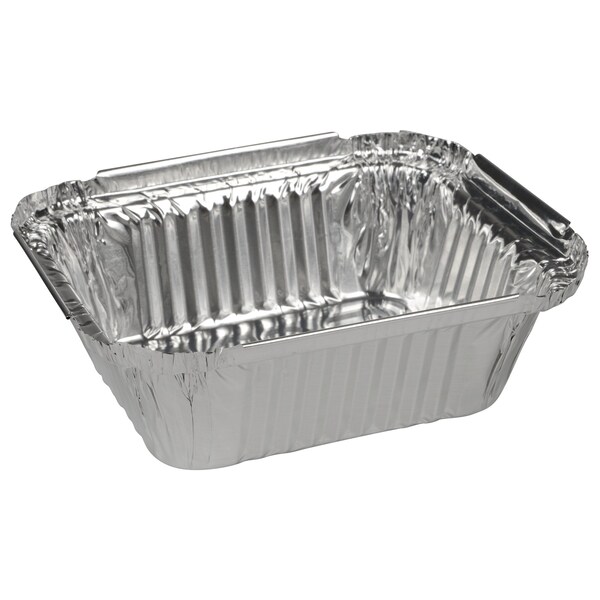 Abena Pans, Aluminum Tray, 5.75 L x 4.75 W x 1.6 D, 15 Oz Volume For use with No 5748, PK1000 5747 - main